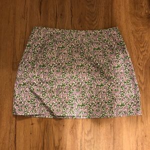 Vintage 🌸 Flower Mini Skirt